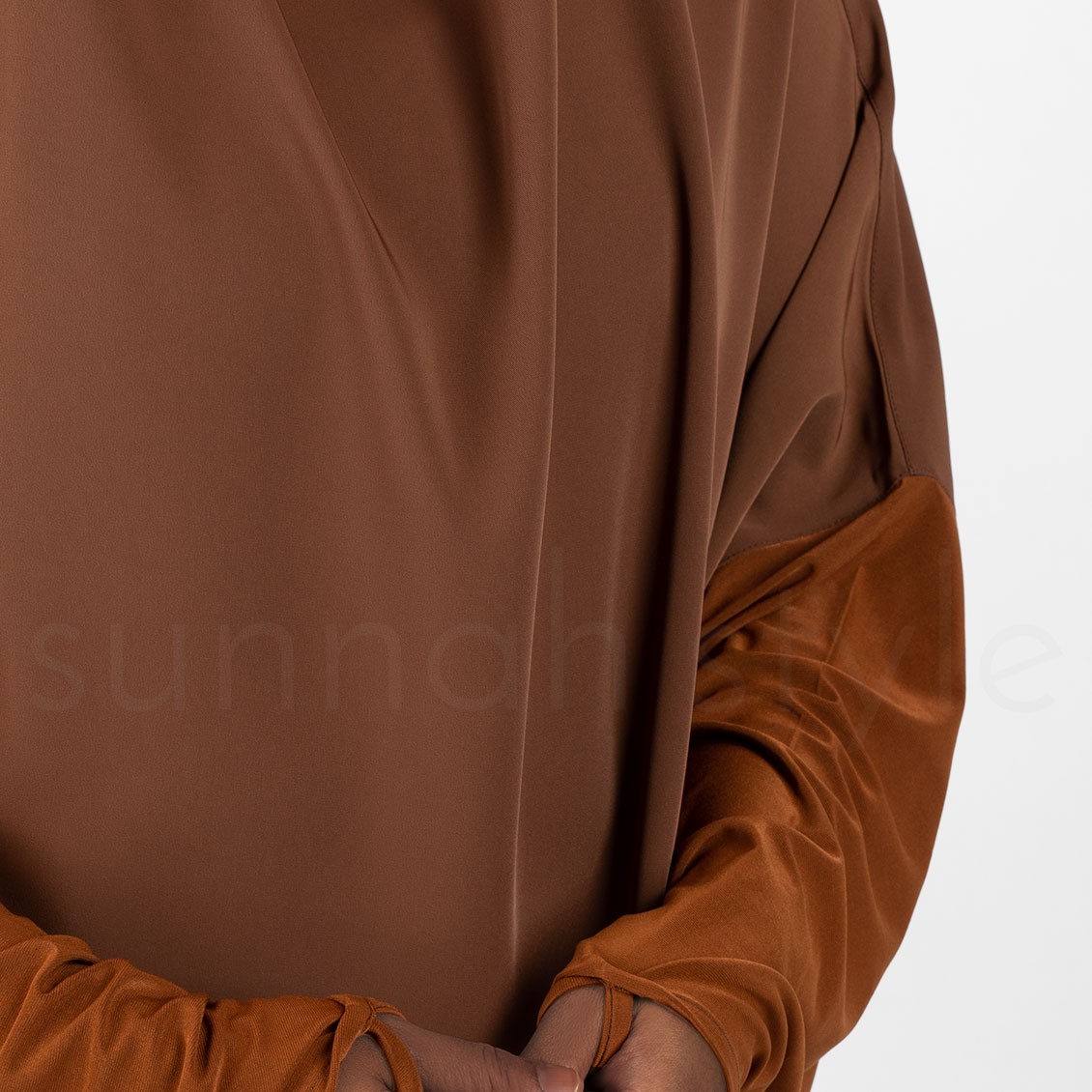 Sunnah Style Signature Full Length Jilbab Russet Brown